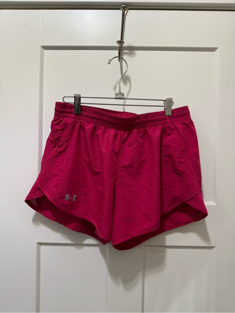 Under Armour Women's Fuchsia Performance Running Shorts